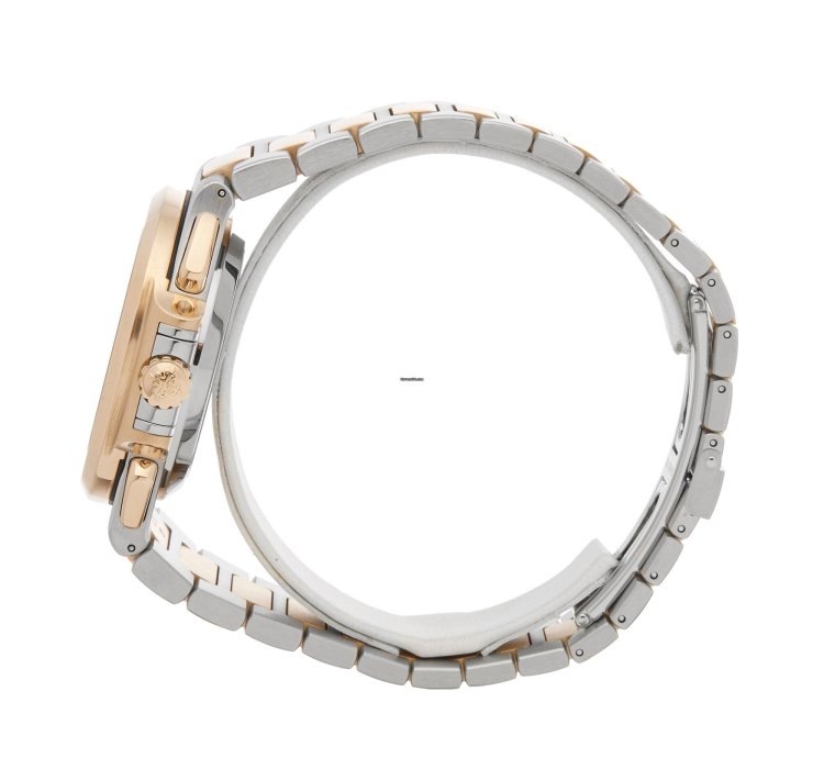 Patek Philippe Nautilus Chronograph 18k Rose Gold Stainless Steel 5980 1ar-001 - Ats-w000017