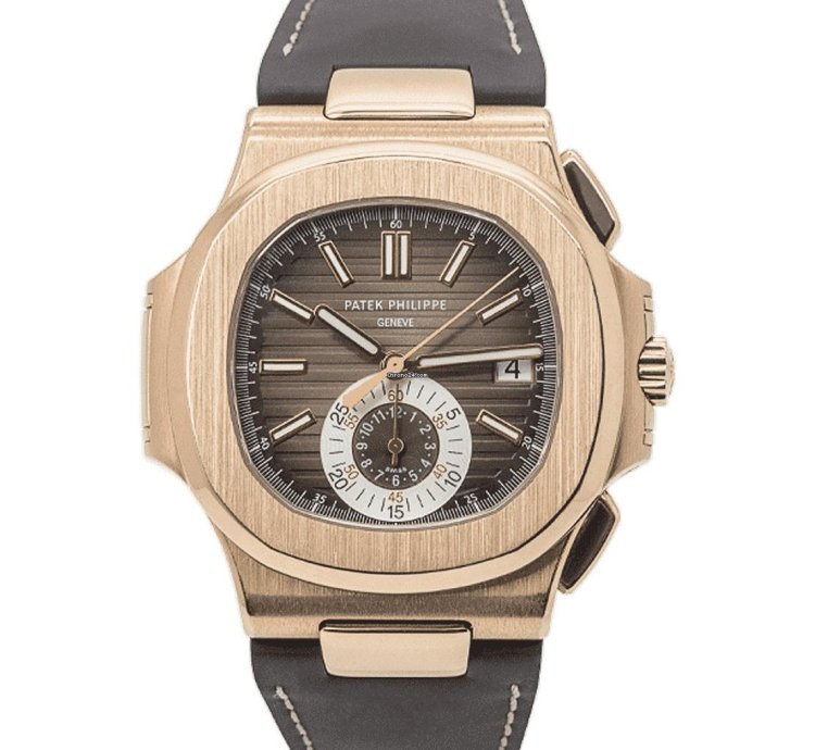 Patek Philippe Nautilus Chronograph 18kt Rose Gold 5980r-001