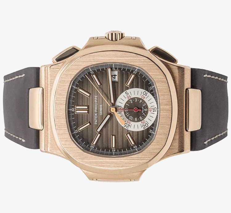 Patek Philippe Nautilus Chronograph 18kt Rose Gold 5980r-001