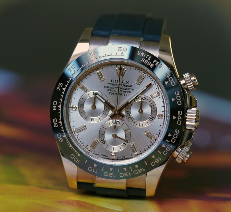 Rolex Daytona In Rose Gold Sundust Diamond-set Dial 116515ln-0006