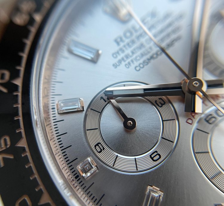 Rolex Daytona In Rose Gold Sundust Diamond-set Dial 116515ln-0006