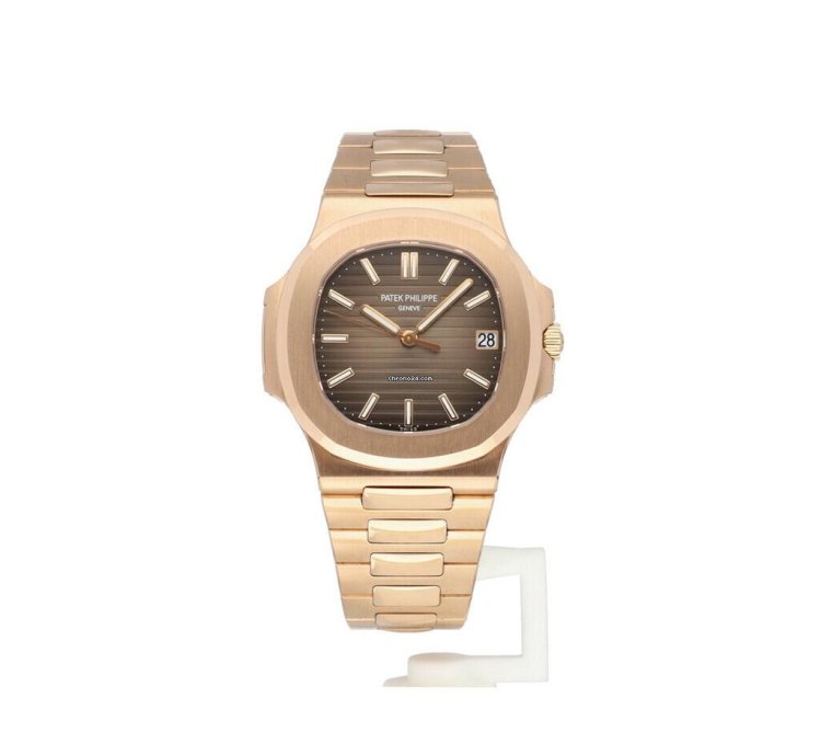 Patek Philippe Nautilus Chronograph 40 Rose Gold - Brown Choco 2016 Box Papers