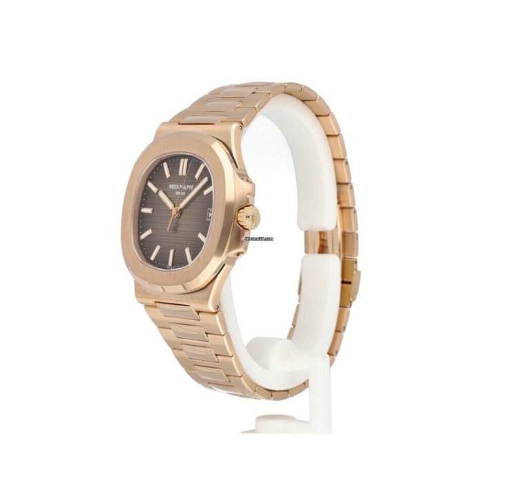 Patek Philippe Nautilus Chronograph 40 Rose Gold - Brown Choco 2016 Box Papers