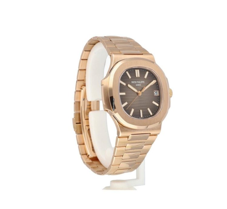 Patek Philippe Nautilus Chronograph 40 Rose Gold - Brown Choco 2016 Box Papers