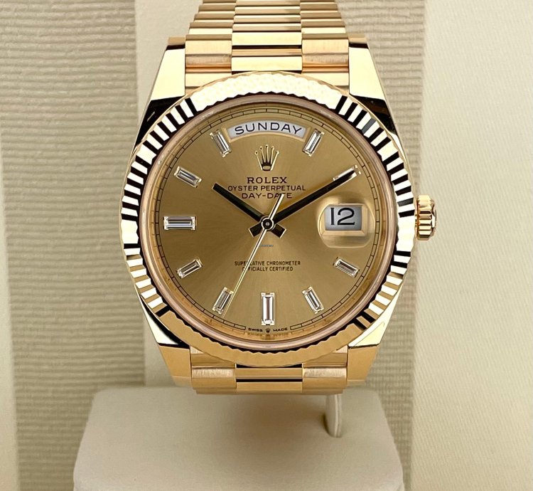 Rolex Day-date 40 Neu Ungetragen 2023
