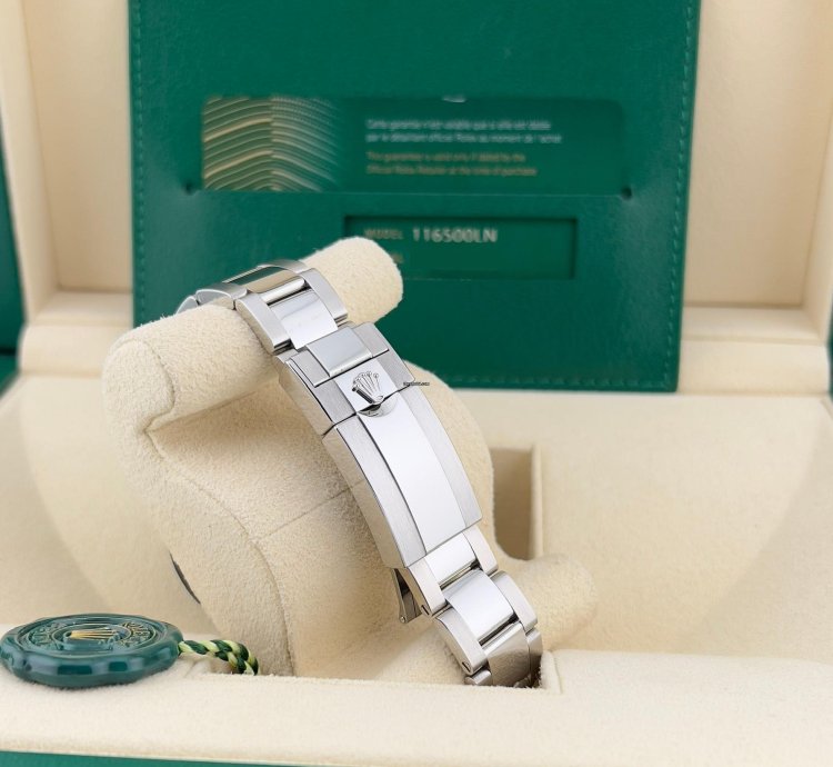Rolex Daytona In Stock Unworn 2023 Daytona Black Dial 116500ln Oyster Bracelet