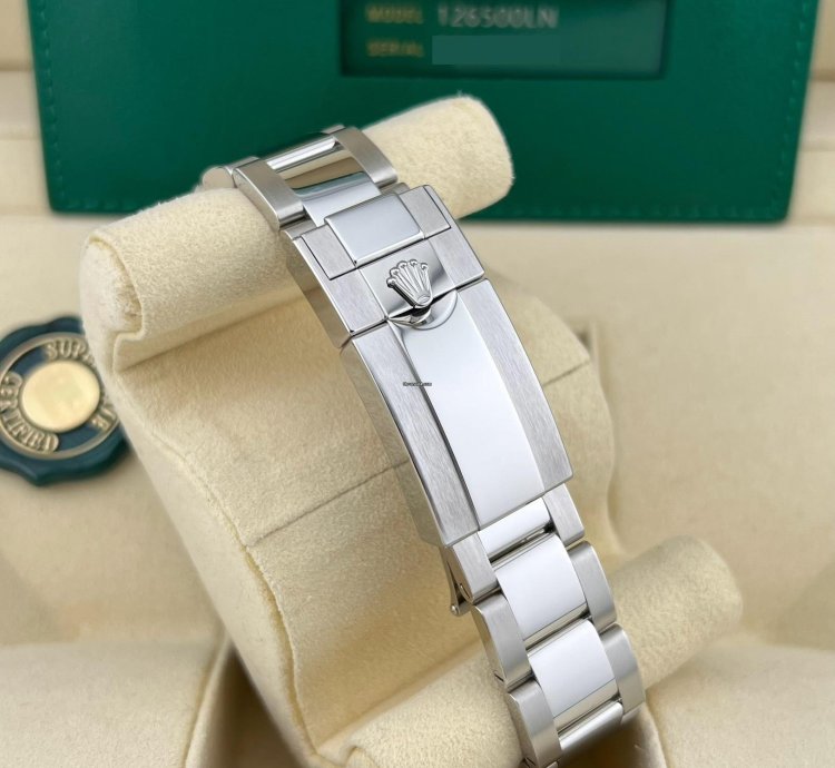 Rolex Daytona In Stock Unworn 2024 Daytona Black Dial 126500ln Oyster Bracelet