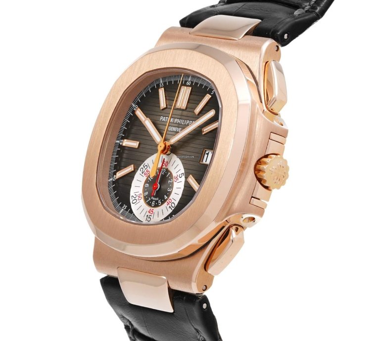 Patek Philippe Nautilus Chronograph 5980r-001 Belt Not Included