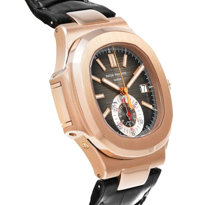 Patek Philippe Nautilus Chronograph 5980r-001 Belt Not Included