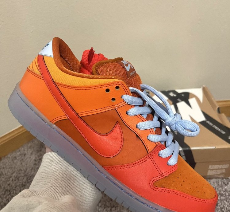 1100 Online Nike Sb Dunk Low Gamma Orange Fire And Ice