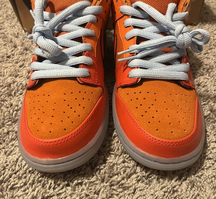 1100 Online Nike Sb Dunk Low Gamma Orange Fire And Ice