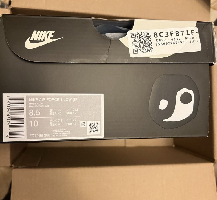Cpfm Nike Air Force 1 Men Us 8 5
