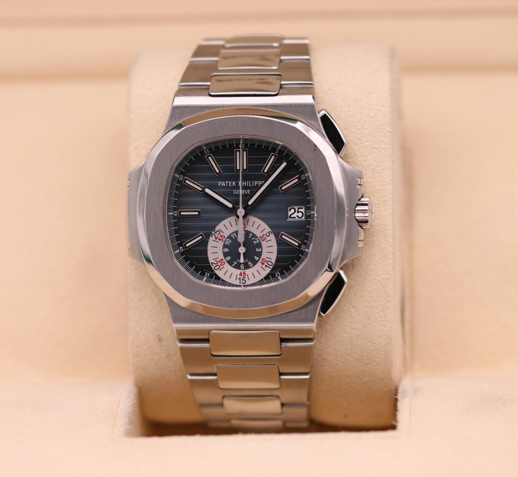 Patek Philippe Nautilus Chronograph Blue Dial