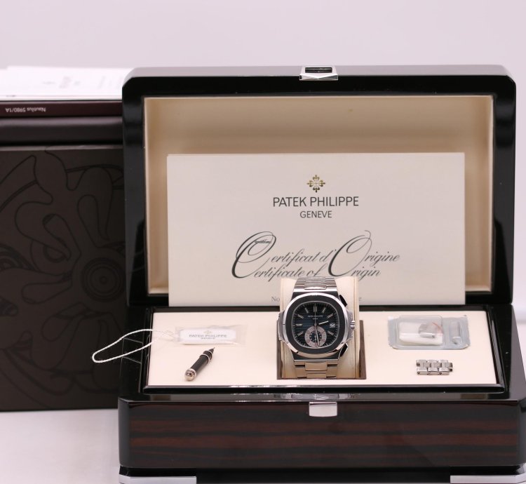 Patek Philippe Nautilus Chronograph Blue Dial
