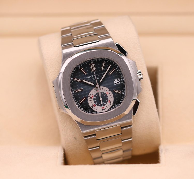Patek Philippe Nautilus Chronograph Blue Dial