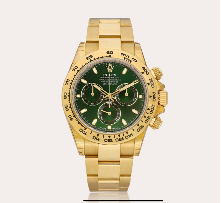 Rolex Daytona John Mayer Chronograph 18k Yellow Gold 116508