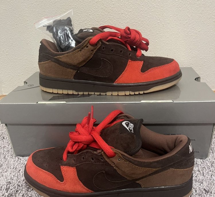 2003 Steal Nike Sb Dunk Low Bison rare Size And Sb