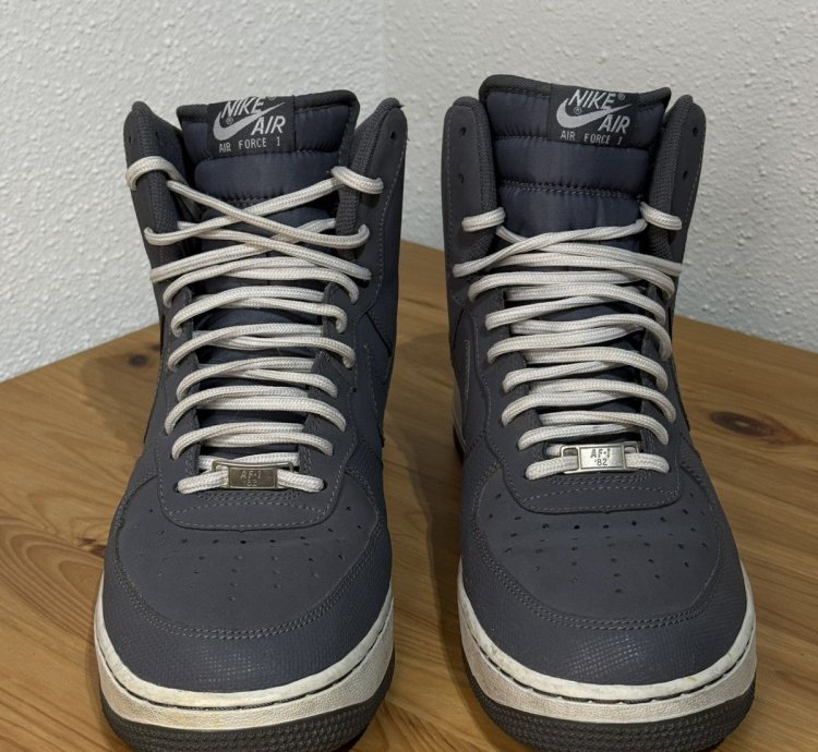 2012 Nike Air Force 1 High 07 Grey 315121-014