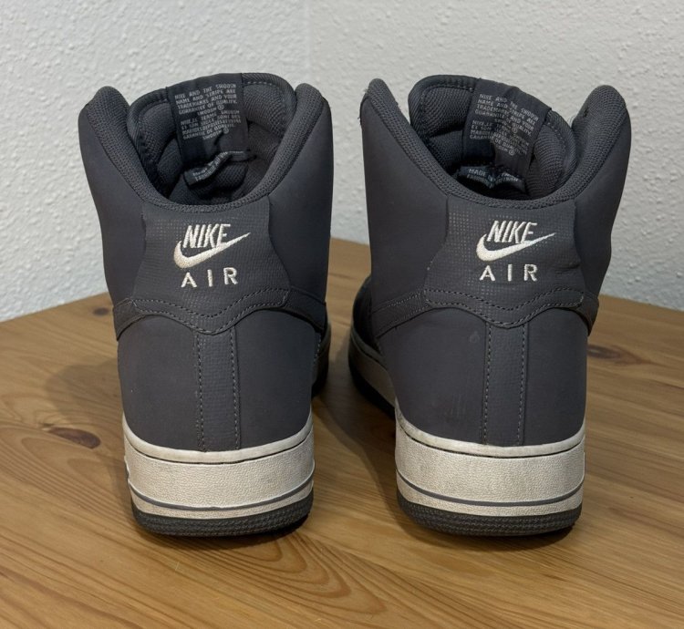 2012 Nike Air Force 1 High 07 Grey 315121-014