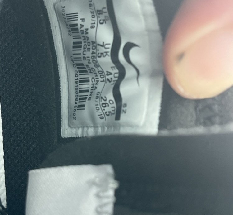 with Reciept Nike Air Force 1 Low Off White