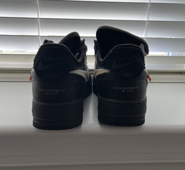 with Reciept Nike Air Force 1 Low Off White