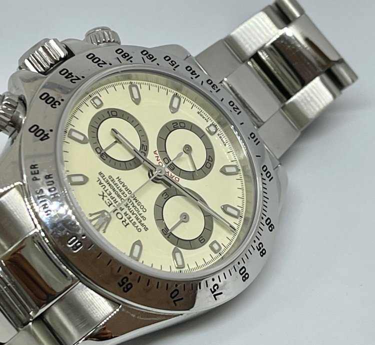 Rolex Daytona Lemon Cream Dial Serial Full Set