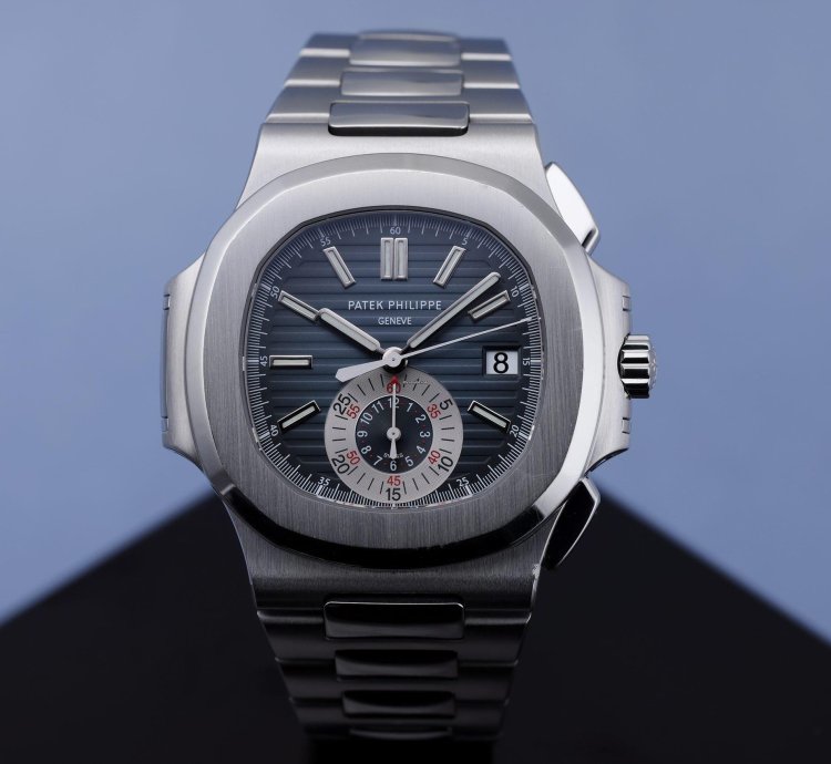 Patek Philippe Nautilus Chronograph Ref 5980-1a-001 Geneva Seal Stainless Steel 2009