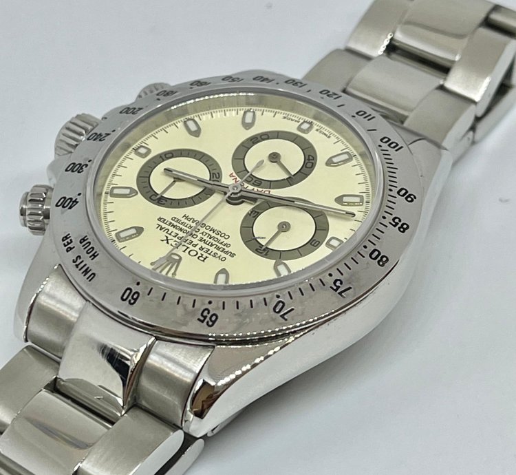 Rolex Daytona Lemon Cream Dial Serial Full Set