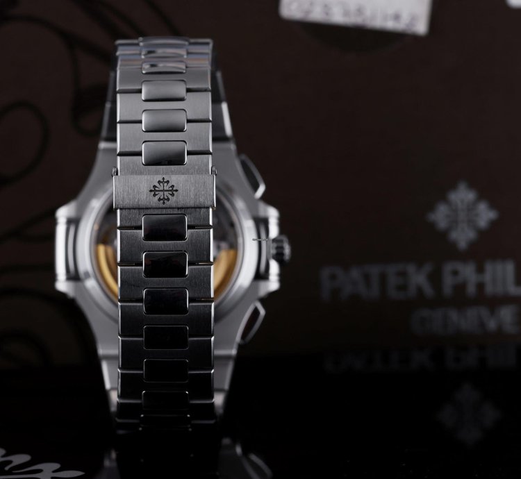 Patek Philippe Nautilus Chronograph Ref 5980-1a-001 Geneva Seal Stainless Steel 2009