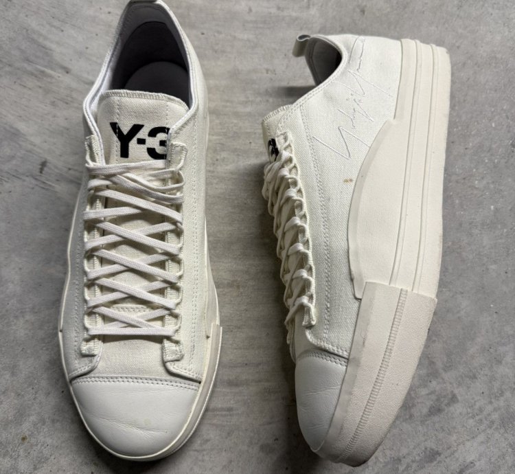 -3 Adidas Yohji Yamamoto Canvas Sneakers