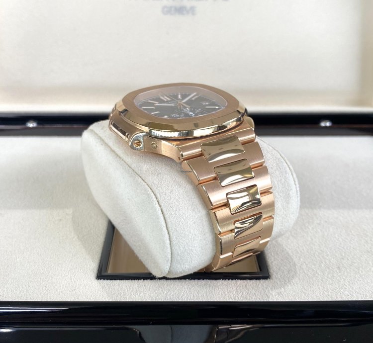 Patek Philippe Nautilus Chronograph Rose Gold 2020 Full Set