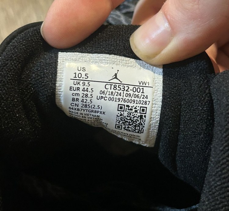 Ds Jordan 3 Black Cat
