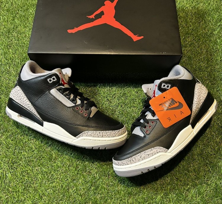 Ds Jordan 3 Black Cement 2024