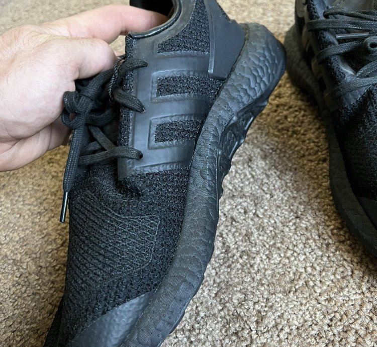 -3 Pure Boost Black Black Size 9