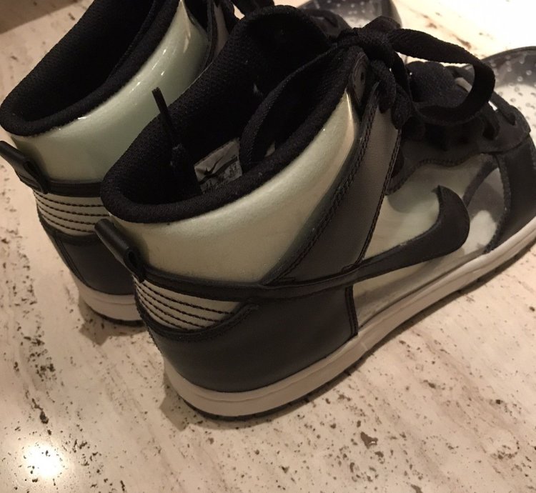 Ds Nike Dunk High Comme Des Gar Ons Clear