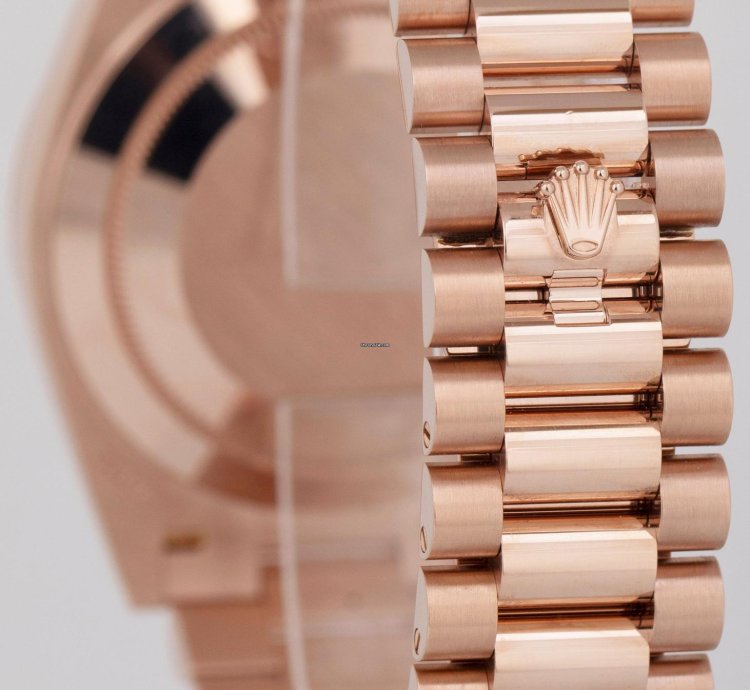 Rolex Day-date 40 New 2024 Papers Rolex Day-date 40mm President Slate Ombre 18k Rose 228235 Box