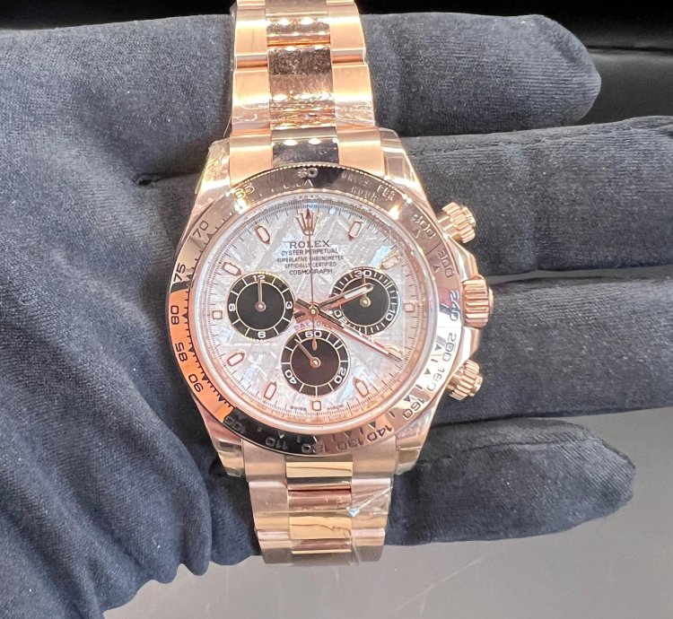 Rolex Daytona Meteorite Dial Full Rose Gold