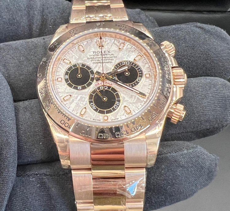 Rolex Daytona Meteorite Dial Full Rose Gold