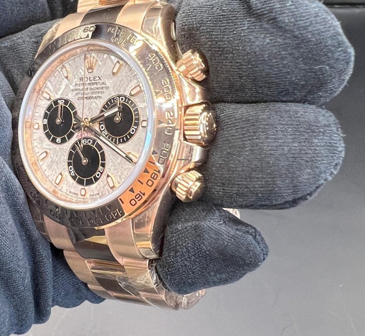 Rolex Daytona Meteorite Dial Full Rose Gold