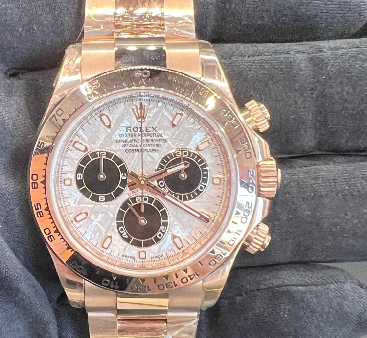 Rolex Daytona Meteorite Dial Full Rose Gold