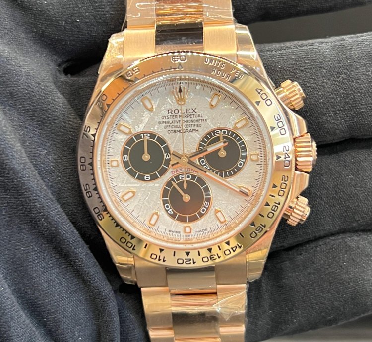 Rolex Daytona Meteorite Dial Full Rose Gold