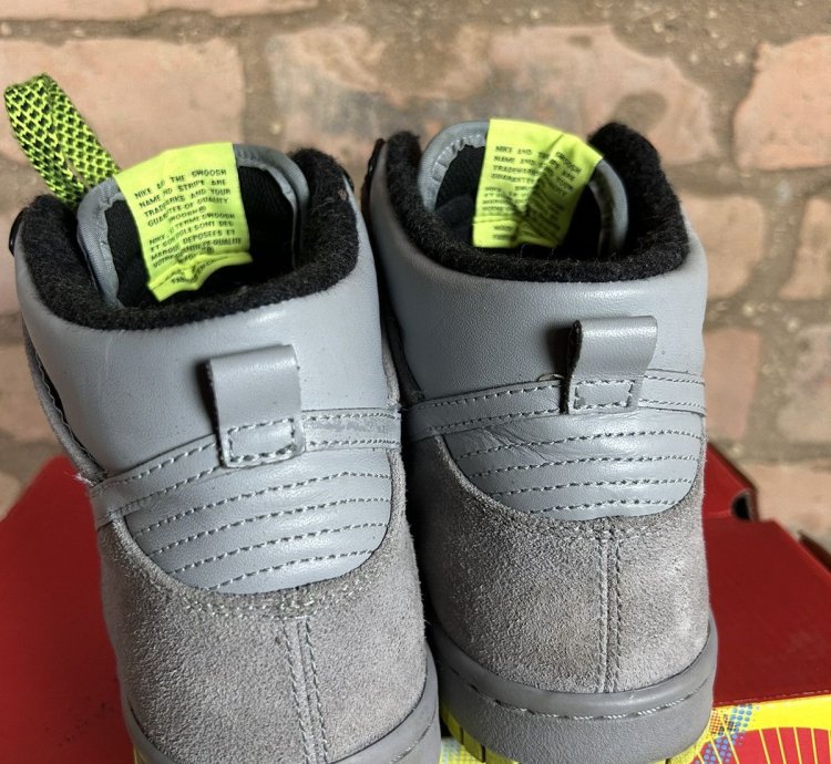 00s Vintage Nike Sb Dunk High Wrinkled Patent