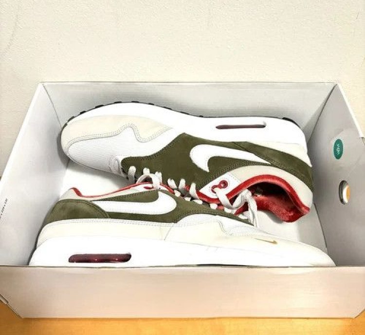 1 1 Nike Air Max 1 87 Olive Sail