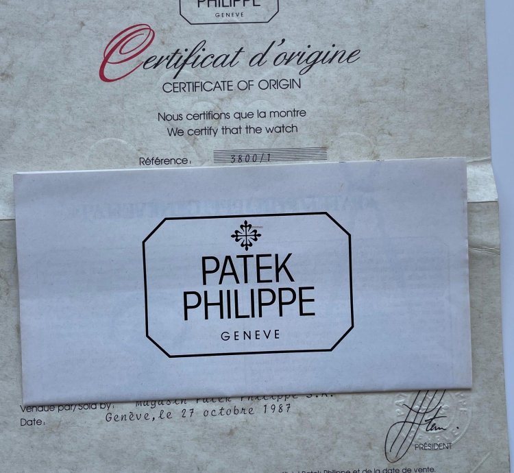 Patek Philippe Nautilus First Series 1987 - Highest Quality - Nautilus Full Set