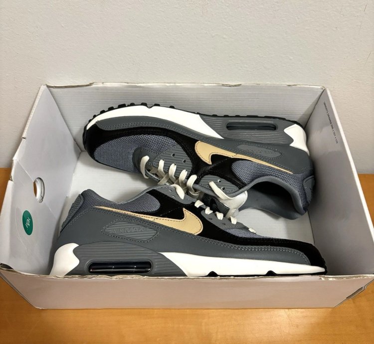 1 1 Nike Air Max 90 Black Grey Tan