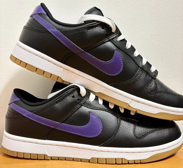 1 1 Nike Dunk Low Purple Rain