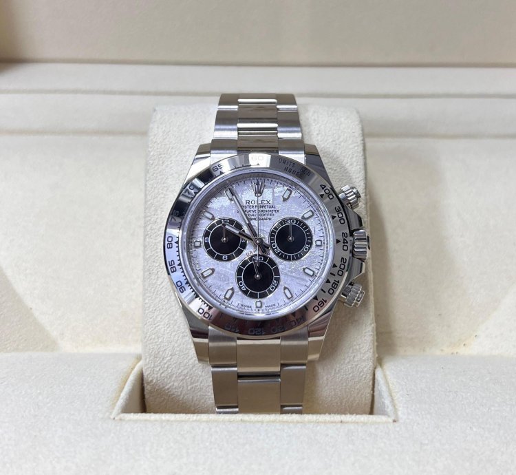 Rolex Daytona Meteorite Dial White Gold Discontinued