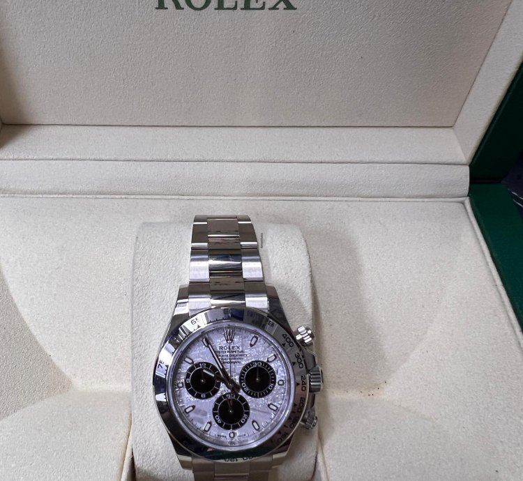 Rolex Daytona Meteorite Dial White Gold Discontinued