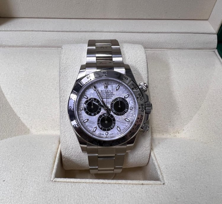 Rolex Daytona Meteorite Dial White Gold Discontinued