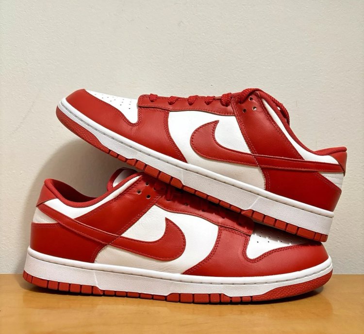 1 1 Nike Dunk Low St John University Red